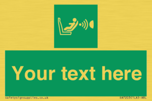 Custom safe condition child seat presence orientation detection system